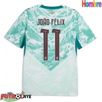 Camiseta Portugal Joao Felix #11 Visitante Equipación Mundial 2026 manga corta